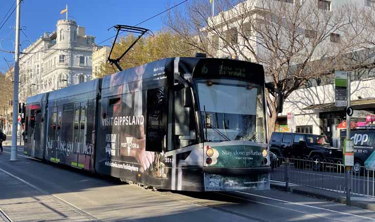 Yarra Trams Siemens Combino 3513 Visit Gippsland